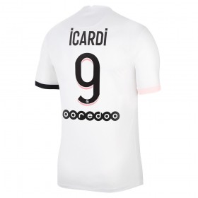Fußballtrikots Paris Saint-Germain Mauro Icardi 9 2021-2022 Kurzarm Auswärts-trikot kaufen